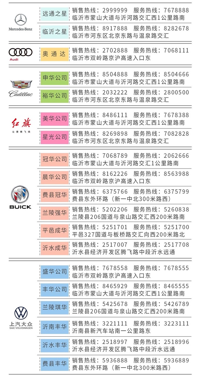 临沂汽车消费券凯发k8天生赢家一触即发集团适用门店#8783