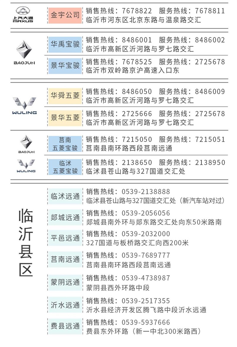 临沂汽车消费券凯发k8天生赢家一触即发集团适用门店#8784